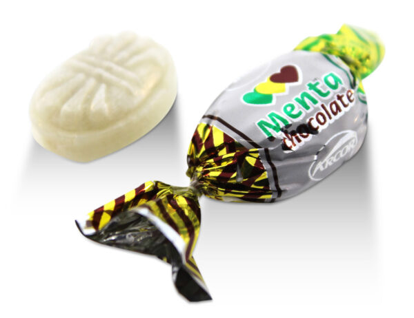 ar0104 Arcor, Chocolate Filled Mint Hard Candy (2 Lbs) 1