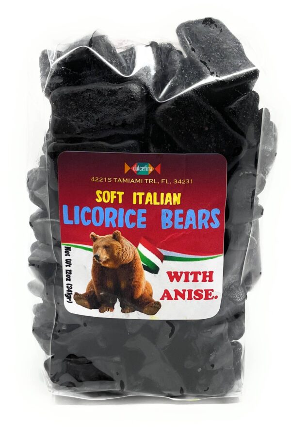 e357105675472f8740229c055bf483ba83663a72ad52cdae09c75e982b924131 Soft Black Licorice Bear With Anise Extract 1