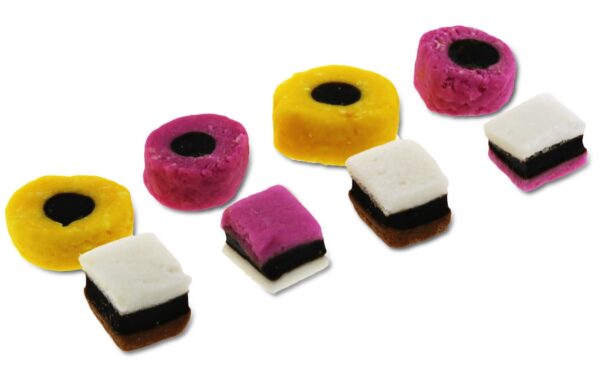 en0005 All Natural English Licorice AllSorts Mini Made By Taveners (2 Lbs) 1