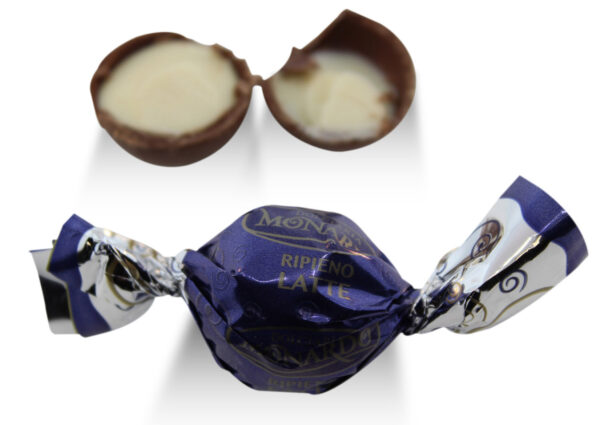 it0401 Monardo, Italian Milk Pralines w/ Milk Chocolate (Crema Latte Tartufo) (2 Lbs) 1