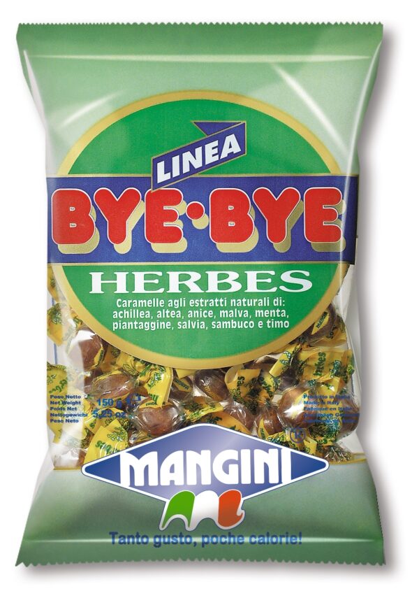 it2258 Mangini, Mangini Italian Mini Mixed Herbs Candy (Bye Herbes) 150g bag (5 pcs) 1