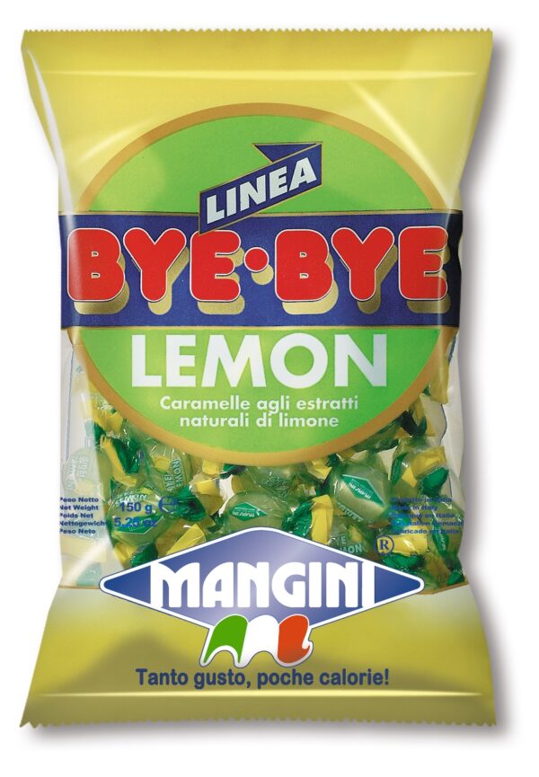it2260 Mangini Lemon Italian Mini Candy (Bye Lemon) 150g bag (5 pcs) 1