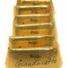 it2802 Zaini, Gianduiotto piedmontese Hazelnut Chocolate In Classic Gold Foil 10gr ea (1.100 Lbs) 1