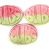 sd0024 Bubs Godis, Oval Watermelon Foam Gummy (Vettenmelon ovaler) (2.200 Lbs) 2