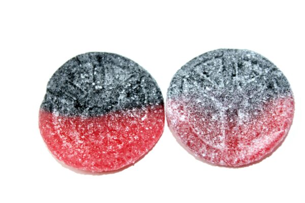 sd0202 scaled Act, Peace Sign Strawberry Licorice (Peacemarke Jorgubb-Lakrits) (2 Lbs) 1