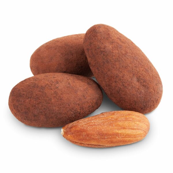 us0434 Dulcefina chocolate & Sweets, Milk Chocolate Cocoa Dusted Almonds (2 Lbs) 1