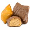 us0436 Dulcefina chocolate & Sweets, Milk Chocolate Peanut Butter Filled Pretzels (2 Lbs) 4