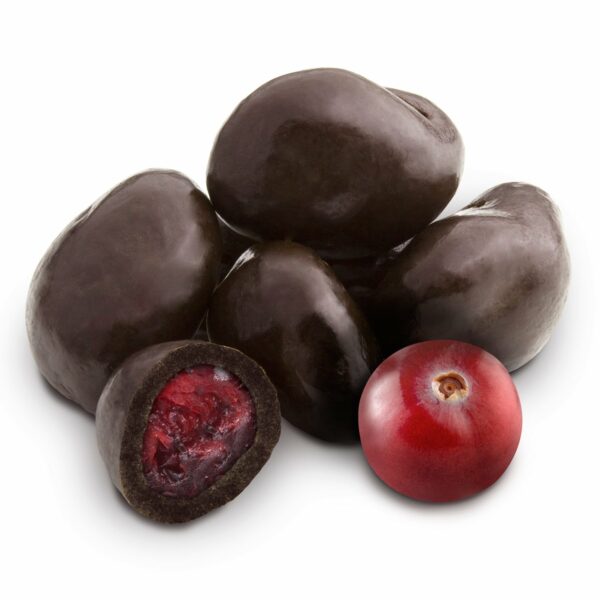 us0446 Dulcefina chocolate & Sweets, Dark Chocolate Dried Cranberries (1.500 Lbs) 1